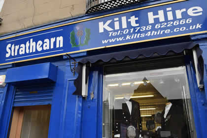 Strathearn Kilt Hire Storefront
